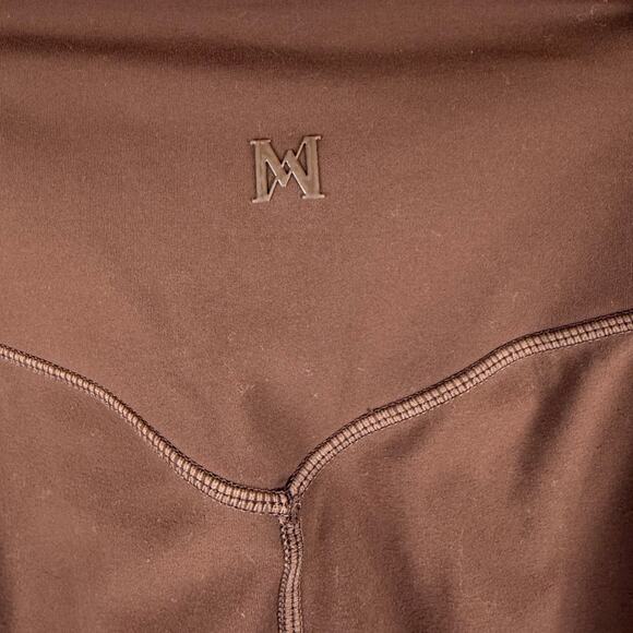 MESHKI Brown High Waist Leggings - Medium - Picture 3 of 4